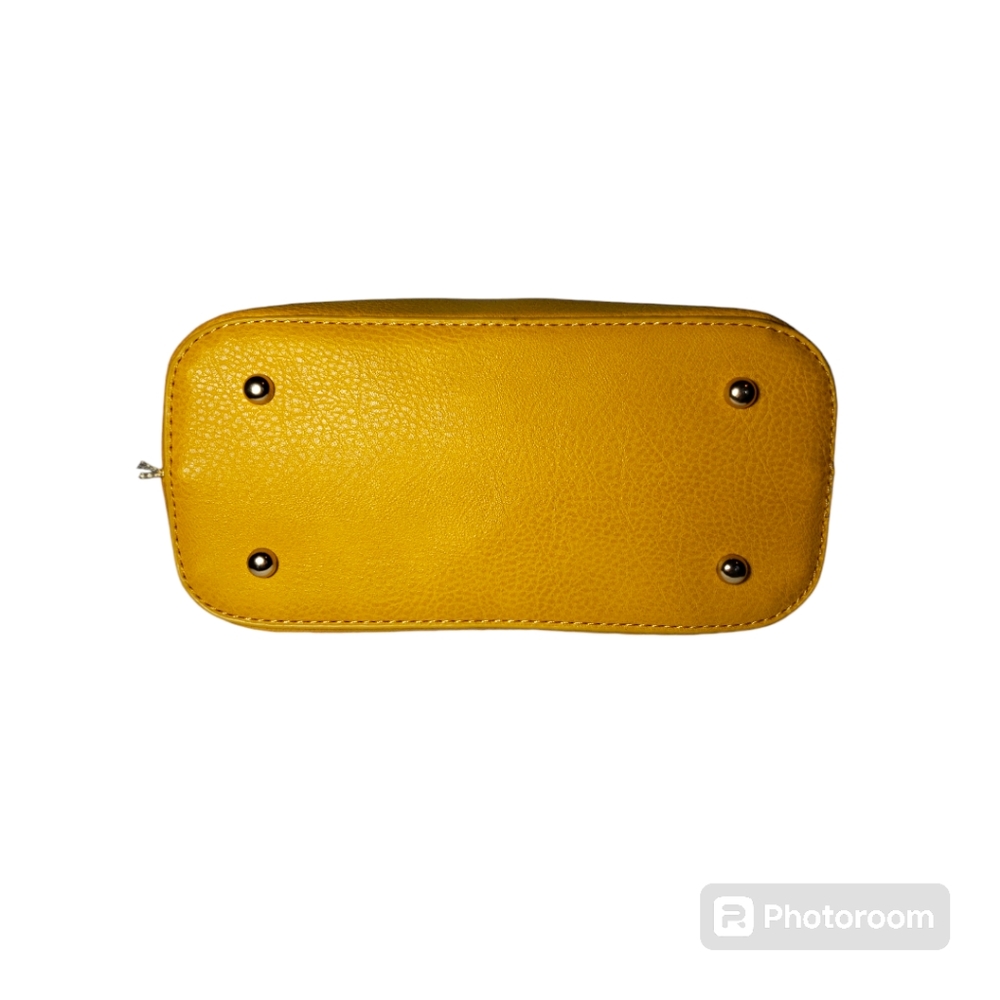 Dome Crossbody Bag With Adjustable Strap And Two Tassels - Picture 3 of 9